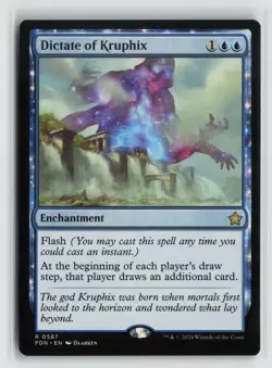Dictate of Kruphix 0587 Foundations FDN MTG Magic - Image 1