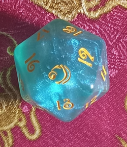 NEW Lorwyn Eclipsed SPINDOWN LIFE COUNTER Magic The Gathering MTG dice die spin - Image 1