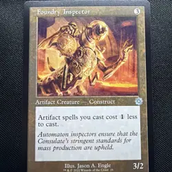 [MTG] Foundry Inspector (Retro Frame) (016) (BRR) NM - Image 1