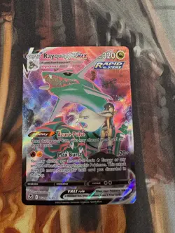 Pokemon TCG Swsh12: Sword & Shield Silver Tempest Rayquaza VMAX TG20/TG30 - Image 1