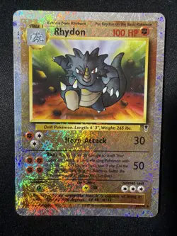 Pokemon TCG Rhydon 35/110 Legendary Collection Reverse Holo Rare - Image 1