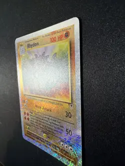 Pokemon TCG Rhydon 35/110 Legendary Collection Reverse Holo Rare - Image 3