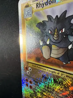 Pokemon TCG Rhydon 35/110 Legendary Collection Reverse Holo Rare - Image 4