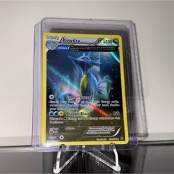 Pokemon TCG Kingdra XY Primal Clash 107/160 α Growth Holo Rare Dragon Card - Image 1