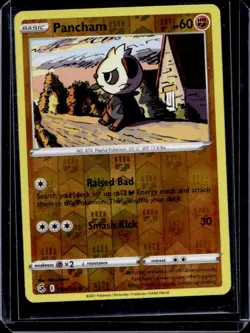 2021 Pokemon SWSH Fusion Strike Pancham Reverse Holo #149/264 - Image 1