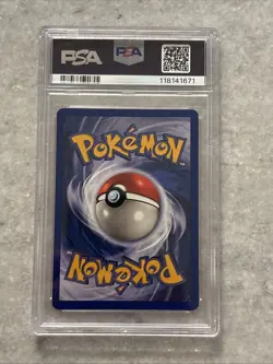 1999 Pokemon Jungle Vaporeon Holo #12 PSA 8 NM-MT - Image 4