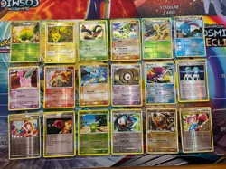 Vintage Pokemon Card Lot Reverse Holo Fire Pikachu Rapidash Serviper - Image 1