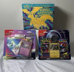 Pokemon TCG Lot of 3 Items as Pictured - Ascended Heroes ETB & More See Pictures - Image 1