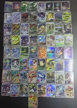 65 Lot Pokemon TCG Chinese CARD AR/CHR Pikachu /Lron Thorns/Keldeo SE58 - Image 1
