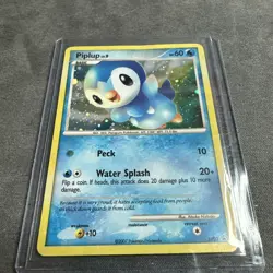 Piplup DP03 Diamond and Pearl Black Star Promo Holo Pokemon - Image 3