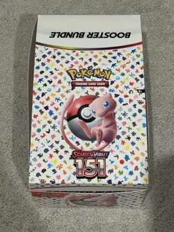 Pokemon Scarlet & Violet EMPTY 151 Booster Bundle Display BOX ONLY - Image 2