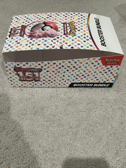 Pokemon Scarlet & Violet EMPTY 151 Booster Bundle Display BOX ONLY - Image 3