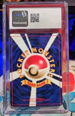 Pokemon Pinsir TCG Game 1997 Japanese Holo Rare CGC Graded 6 Swirl Next To Horn - Image 2