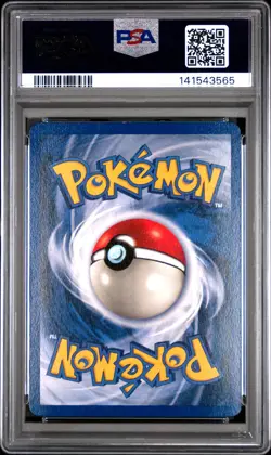 1999 POKEMON BASE SET UNLIMITED #6 GYARADOS-HOLO PSA 8 - Image 2