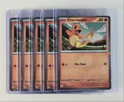 [5] CHARMANDER 2026 POKEMON MEGA EVOLUTION ASCENDED HEROES 020/217 Q3628 - Image 1