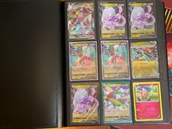 B12 POKEMON BINDER COLLECTION LOT HOLO RARE REV V VMAX EX DRAGAPULT LOTS OF OLD - Image 1