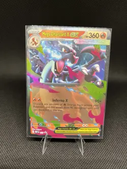 Pokemon MEP Mega Charizard X EX & Mega Charizard Y EX Holo Card Lot - Image 3