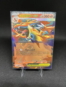 Pokemon MEP Mega Charizard X EX & Mega Charizard Y EX Holo Card Lot - Image 4
