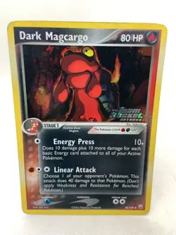 Dark Magcargo Team Rocket Returns 38/109 Reverse Holo Stamped Pokemon Card - Image 1