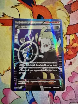 Ghetsis 115/116 Black & White Team Plasma Freeze Pokemon BW Card 2013 LP - Image 1