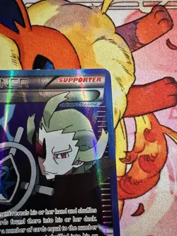 Ghetsis 115/116 Black & White Team Plasma Freeze Pokemon BW Card 2013 LP - Image 3