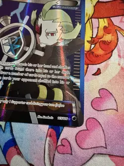 Ghetsis 115/116 Black & White Team Plasma Freeze Pokemon BW Card 2013 LP - Image 5