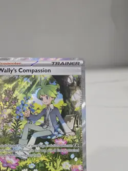 Wally's Compassion 186/132 Mega Evolution Special Illustration Rare Pokemon Card - Image 2