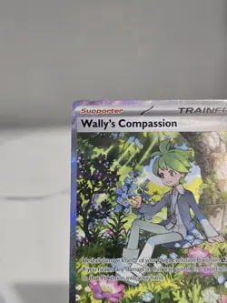 Wally's Compassion 186/132 Mega Evolution Special Illustration Rare Pokemon Card - Image 3