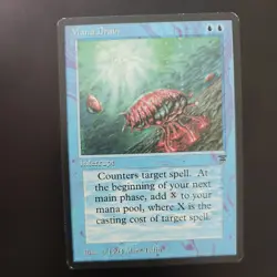 Magic the Gathering MTG card: Mana Drain Legends - Image 1