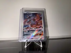 Pokemon Groudon 199/182 SV04 Paradox Rift Holo Illustration Rare Basic Card - Image 1