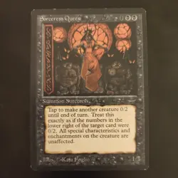 Magic the Gathering MTG card: Sorceress Queen Arabian Nights - Image 1