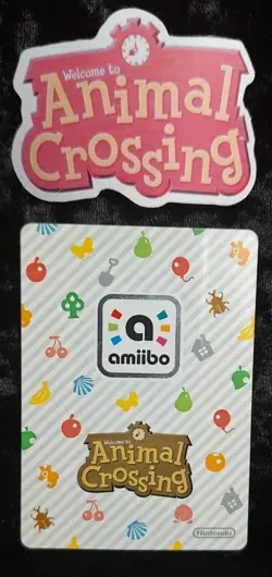 Animal Crossing Nintendo Amiibo Card Pudge #064 Regular Card Authentic - Image 2