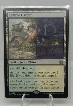 MTG Temple Garden ECL 0268 R NM Regular - Image 1