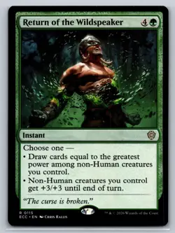 Return of the Wildspeaker Commander: Modern Horizons 3 Regular - Image 1