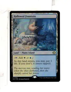 MTG SkeenAB Hallowed Fountain FOIL from ECL. NM. - Image 1
