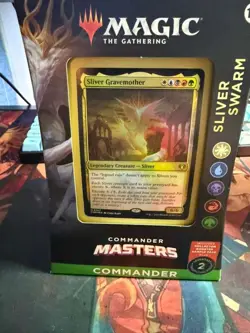 Magic the Gathering Sliver Swarm Commander Deck Commander Masters NEW - Image 1