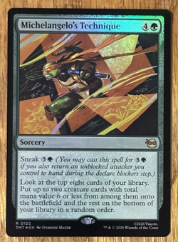 Teenage Mutant Ninja Turtles, Michelangelo's Technique - Foil - Image 1