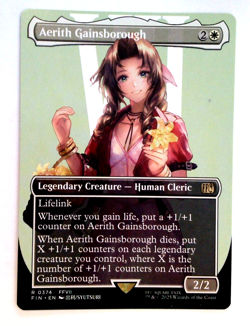 Aerith Gainsborough (Borderless) - FINAL FANTASY (FIN) - EN - R 0374 - Image 1