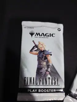 Magic the Gathering: Final Fantasy 9 play Booster 3 Pack Factory Sealed - Image 2