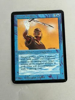 MTG Animate Artifact Alpha Magic the Gathering - Image 1