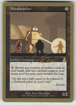 MTG Metalworker World Championship 2000 Jon Finkel (UDS) HP Tracked Ship - Image 1