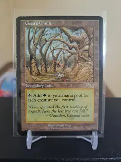 MTG Gaea's Cradle Urza's Saga MP/HP Free Shipping In US - Image 1