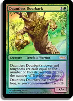 MTG Dauntless Dourbark (2008 States Foil), Moderate Play, English Promo: Gateway - Image 1