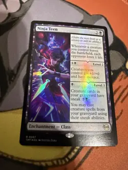 Ninja Teen (Foil) - 0067 - TMT Teenage Mutant Ninja Turtles TMNT - MTG - NM/M - Image 1