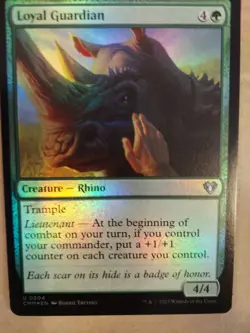 Loyal Guardian #304 (Foil) (NM) Commander Masters CMM Magic MTG - Image 1