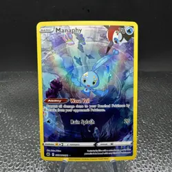 Pokemon TCG Manaphy Crown Zenith Galarian Gallery Card GG06/GG70 NM/M Condition - Image 1