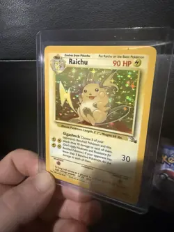 Pokemon Card Lot Team Rocket, Base Set, Raichu, Dark Raichu, Holo - Image 3