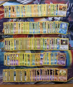 Vintage Pokemon Card Lot WOTC Sets Era Fire 200+ - Image 1