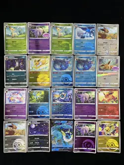 2025 PTCG Pokemon S-Chinese CBB2C Vaporeon Flareon 0902/15 MasterBall Lot*20 yo8 - Image 2