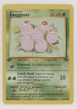 Exeggcute 1st Ed. Pokemon Jungle #52 1999 - Image 1
